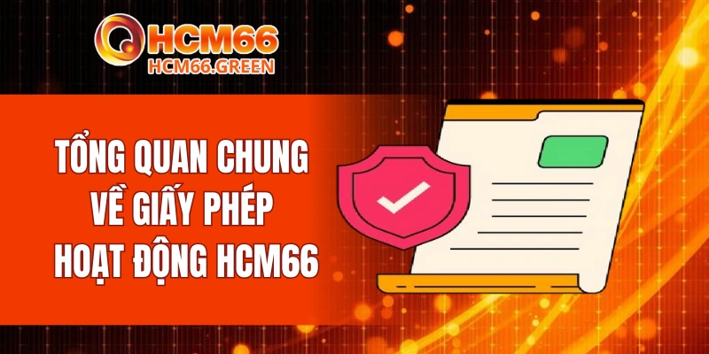 Giấy Phép Hoạt Động HCM66 4 Tổng quan chung về giấy phép hoạt động HCM66